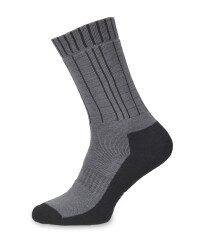 Grey/Black Merino Socks 2 Pack