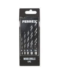 Ferrex Wood Drill 5-Piece Set