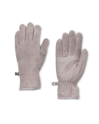 Crane Grey Fleece Gloves