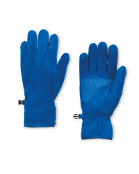 Crane Blue Fleece Gloves