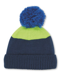Crane Kids' Gold Stripe Knit Beanie