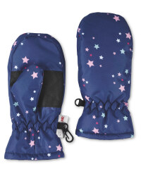 Crane Kids' Star Print Mittens
