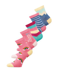 Rainbow Children's Socks 5 Pack