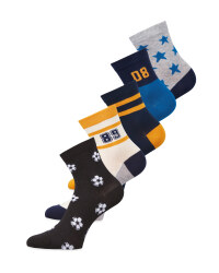 Football Children's Socks 5 Pack