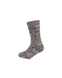 Men's Grey Slipper Socks