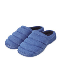 Avenue Men's Blue Padded Mules