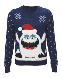 Kids' Yeti Light-Up Xmas Jumper