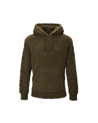 Avenue Men's Olive Borg Hoody