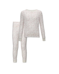 Lily & Dan Kids' White Stars Pyjamas