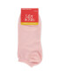 Kids' Pink 3 Pack Trainer Socks
