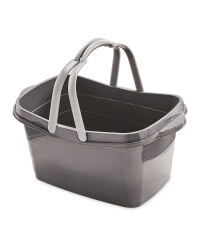 Grey Full Walls Shopping Basket