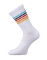 Aldi Mania White Striped Socks