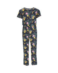 Children's Floral Jumpsuit