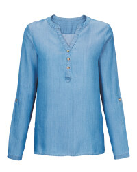 Avenue Ladies' Blue Denim Tunic