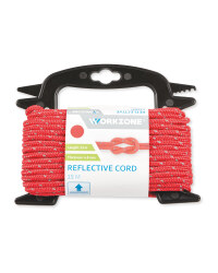 Workzone Red Reflective Rope