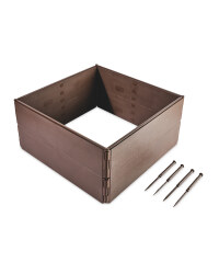 Modular Raised Flower Bed