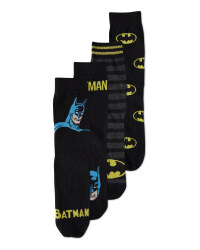 Batman Socks 4 Pack