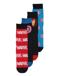 Marvel Socks 4 Pack