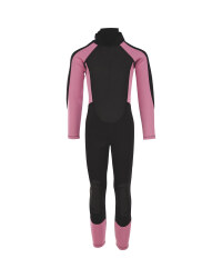 Grey & Pink Childrens' Full Wetsuit