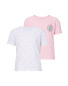 Rose & Hearts Organic T-Shirt 2 Pack