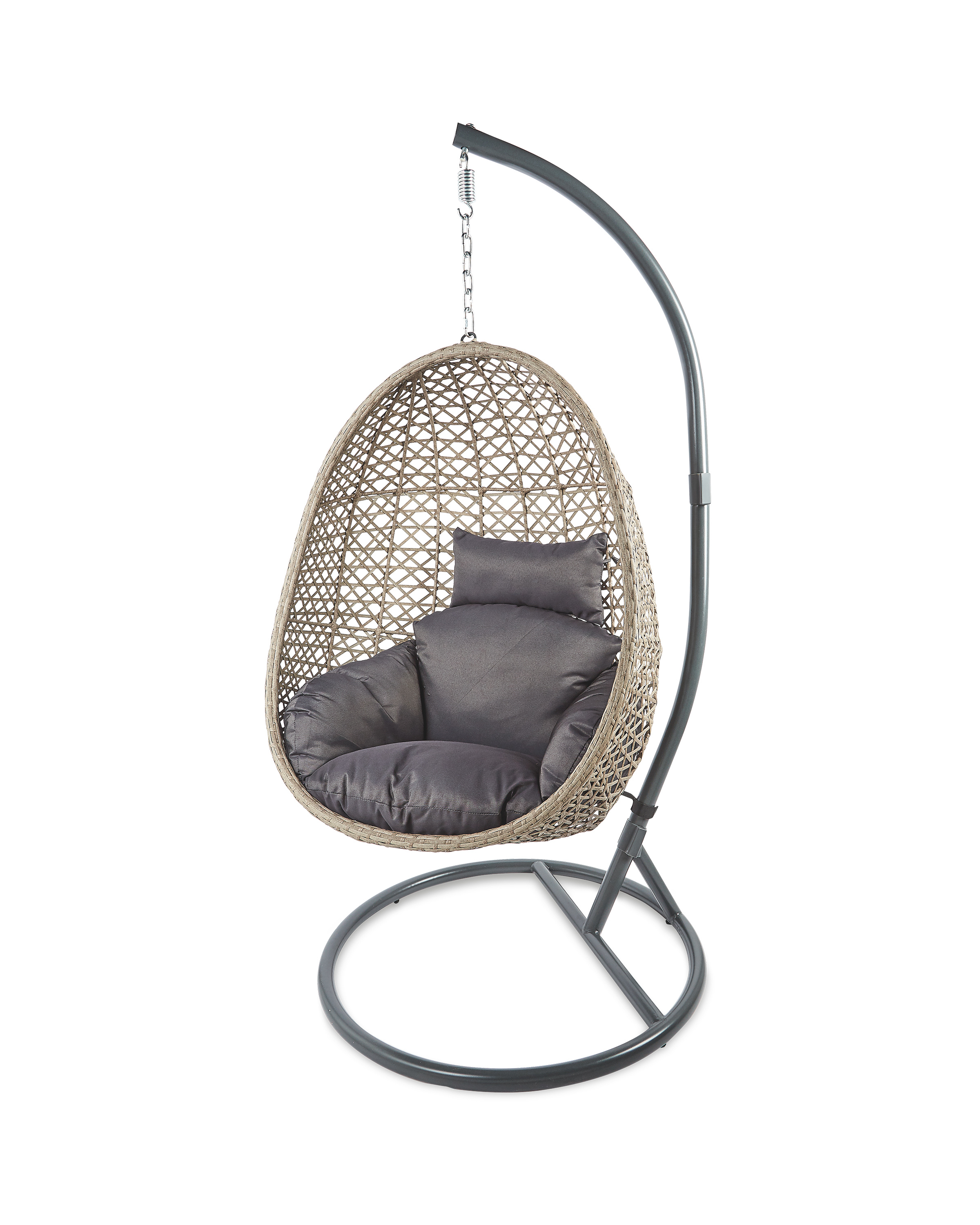 Gardenline Hanging Egg Chair Aldi Uk, Are Egg Chairs Safe For Cats