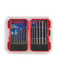 15 Piece Masonry Drill Bit Set