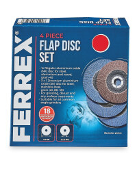 Flap Disc 4 Piece Set