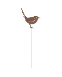 Brown Bird Garden Stake