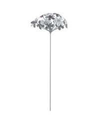 White Flower Garden Stake