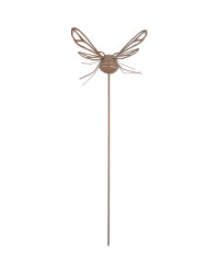 Brown Bee Garden Stake