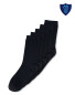 Boy's Black Ankle Socks 5 Pack