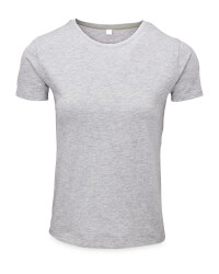 Ladies' Grey Organic Cotton T-Shirt