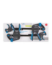 Quick Ratcheting Bar Clamp Set
