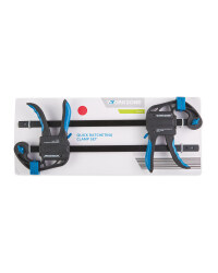 Quick Ratcheting Bar Clamp Set