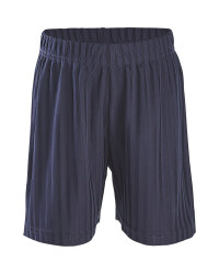 Children's Navy Football Shorts
