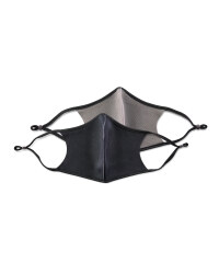 Crane Black and Grey Face Coverings