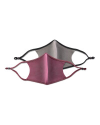Crane Burgundy Face Covering