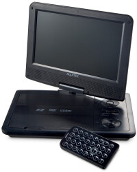 9" Portable DVD Player - Graphite Black
