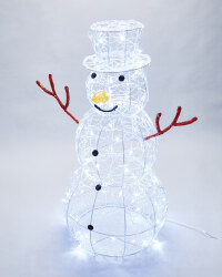 90cm Acrylic Snowman
