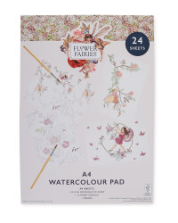 A4 Flower Fairies Watercolour Pad