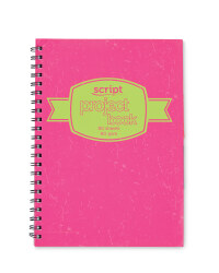 A4 Project Book - Pink
