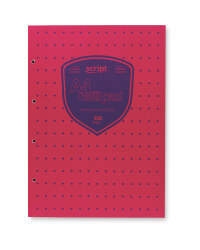 Script A4 Refill Pad - Pink
