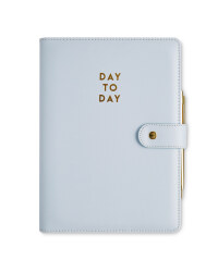 A5 Boxed Journal With Pen - Grey