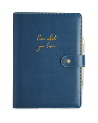 A5 Boxed Journal With Pen - Navy