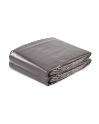 Gardenline Tarpaulin 2 Pack 3 x 2M - Anthracite
