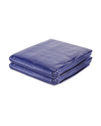 Gardenline Tarpaulin 2 Pack 3 x 2M - Blue