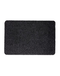 Tough Absorbent Washable Mat - Dark Grey