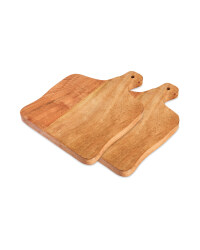 Acacia Wood Serve Boards 2 Pack
