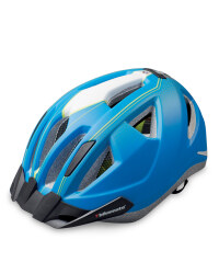 Adult Bike Helmet - Blue / Green