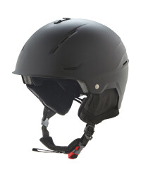 Adults 60-63cm Ski Helmet - Black